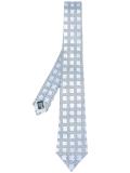 square pattern tie