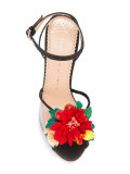floral sandals
