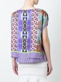 floral print top