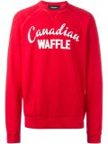 Canadian Waffle印花套头衫