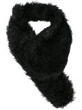 furred scarf