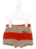 striped shorts 