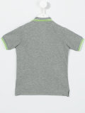 logo patch polo shirt 
