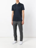 zipped polo shirt 