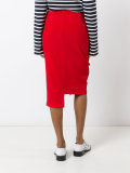 draped skirt