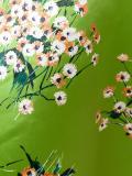 floral print A-line skirt