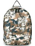 camouflage print backpack