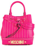 logo letters tote