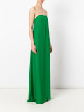 strapless long dress