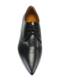 pointed toe derby shoes