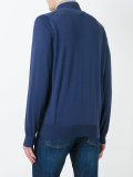 bomber style zipped cardigan