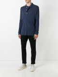 long sleeve polo top 