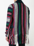 Mexican stripe fringe jacket