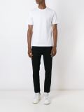 lightning bolt embroidery T-shirt 
