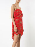 floral print layered dress