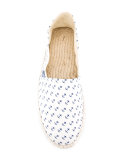 anchor print espadrilles
