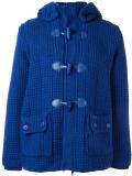 quilted short duffle coat