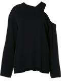 asymmetrical cutout top 