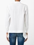 collarless shirt