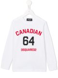 ‘Canadian 64’印花套头衫