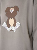 cartoon print hoodie 