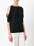 cold shoulder blouse 