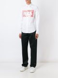 logo print shirt