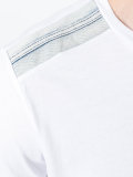 shoulder stripe T-shirt