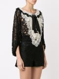 bib lace blouse