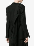 half thrown tailored jacket