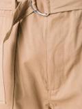 zipped ankle trousers