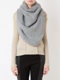 knitted tube scarf 