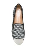 glitter embellished slippers