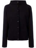 ribbed buttoned jacket