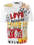 logo multi print T-shirt