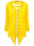 fringed cardigan
