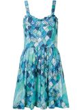 'Ondas' pleated dress
