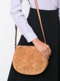 geometric pattern crossbody bag