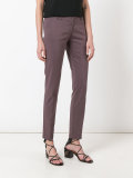 slim-fit trousers