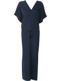 v-neck long dress