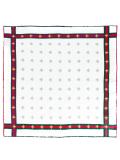 bees pattern pocket square