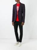 checked blazer 