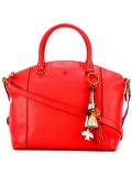 hanging tassel tote
