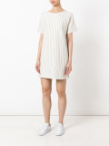pinstripe shift dress 