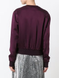 Cady cropped bomber jacket