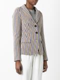 striped blazer