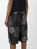 camouflage print bermuda shorts 