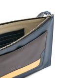 colour block clutch