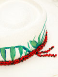 Frayed Palmas guayuro beads hat