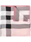 lightweight checked scarf